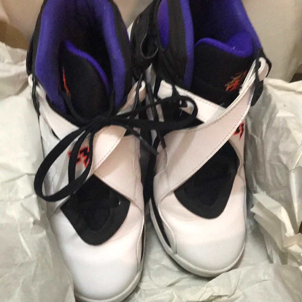 Air jordan retro 8 3 peat in kids 6.5 y